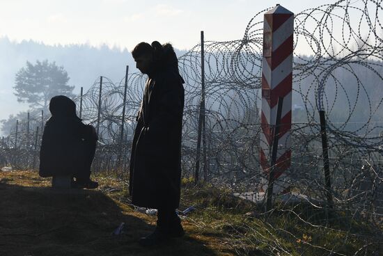 Belarus Poland Border Refugees