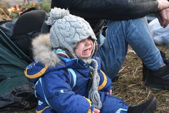 Belarus Poland Border Refugees