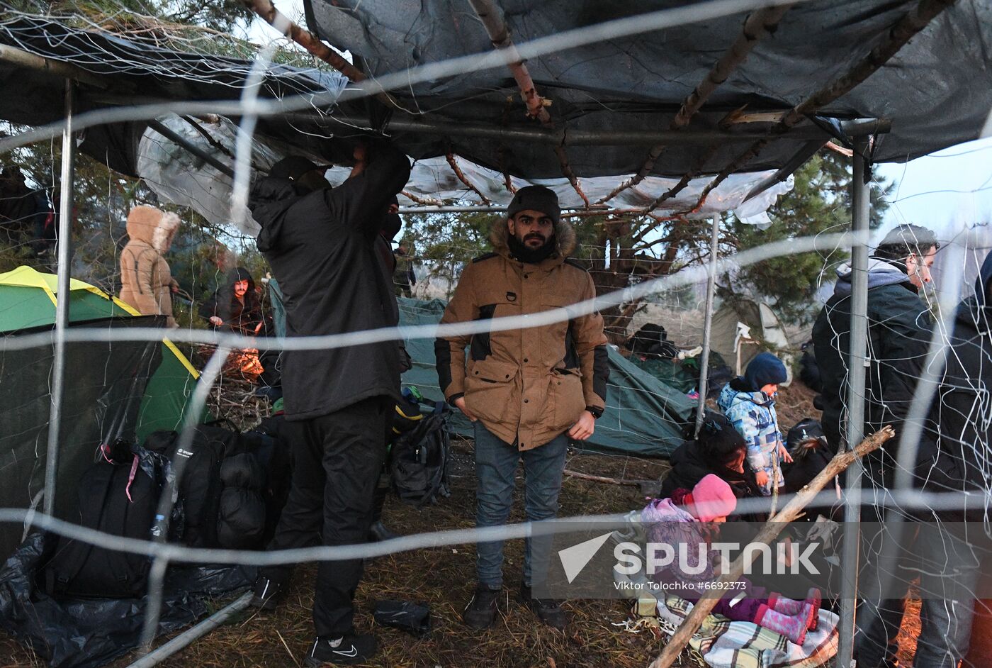Belarus Poland Border Refugees