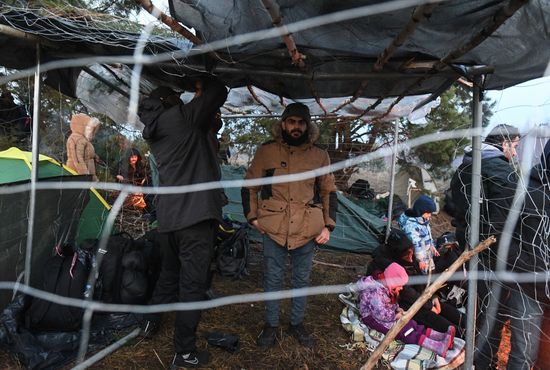 Belarus Poland Border Refugees