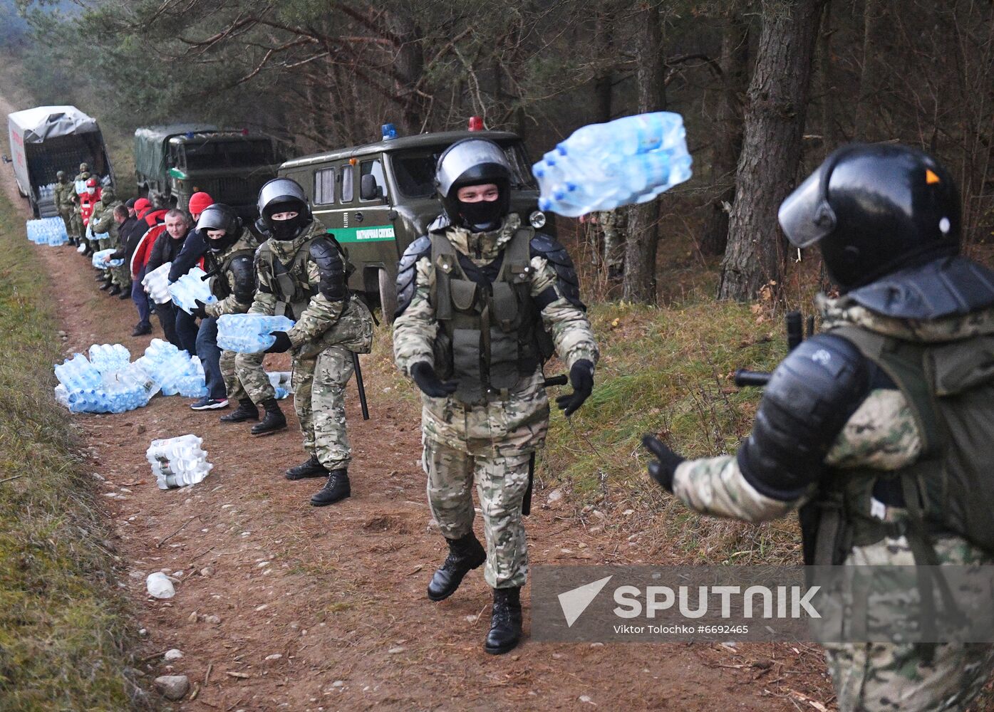 Belarus Poland Border Refugees