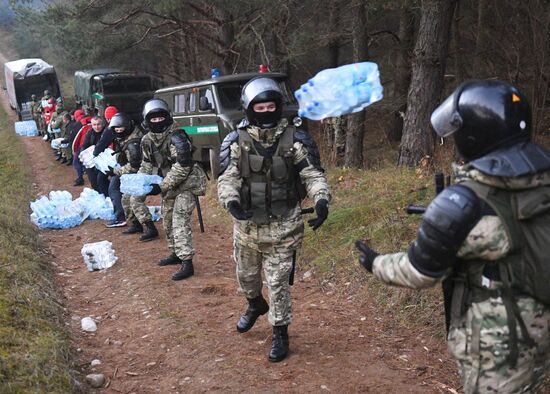 Belarus Poland Border Refugees