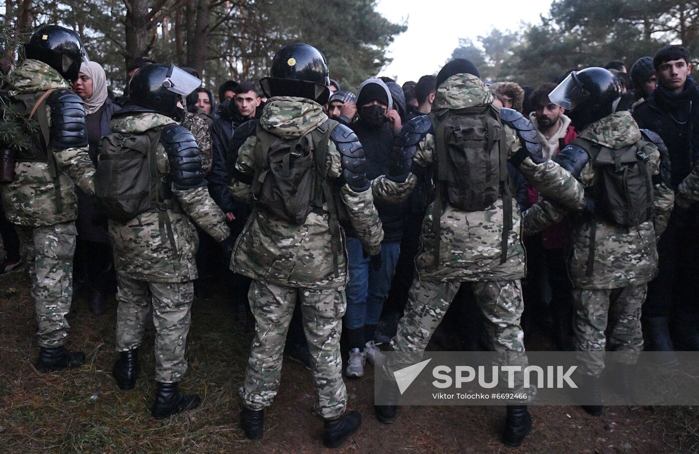 Belarus Poland Border Refugees