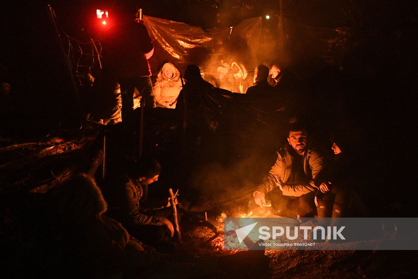 Belarus Poland Border Refugees