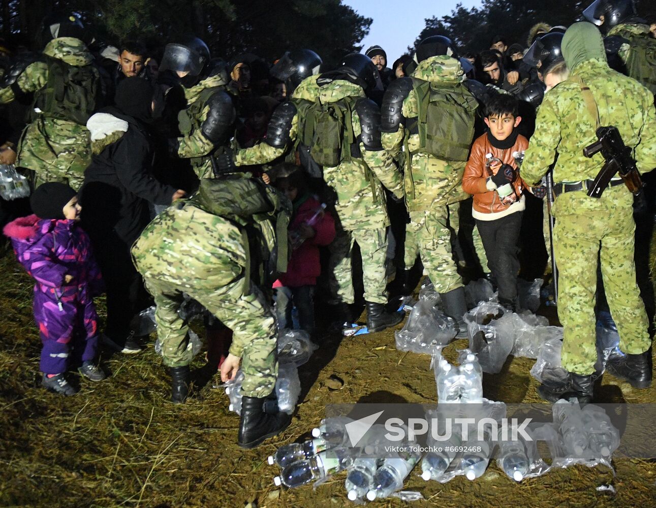 Belarus Poland Border Refugees