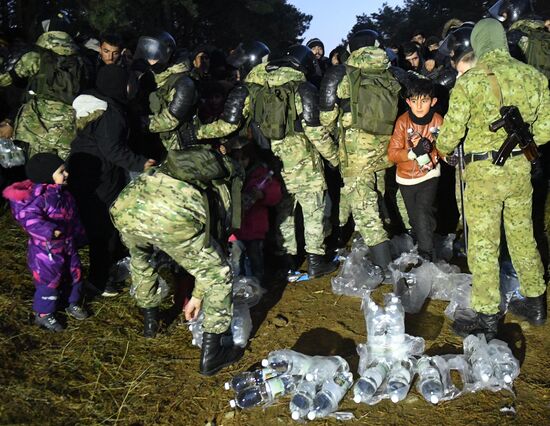 Belarus Poland Border Refugees