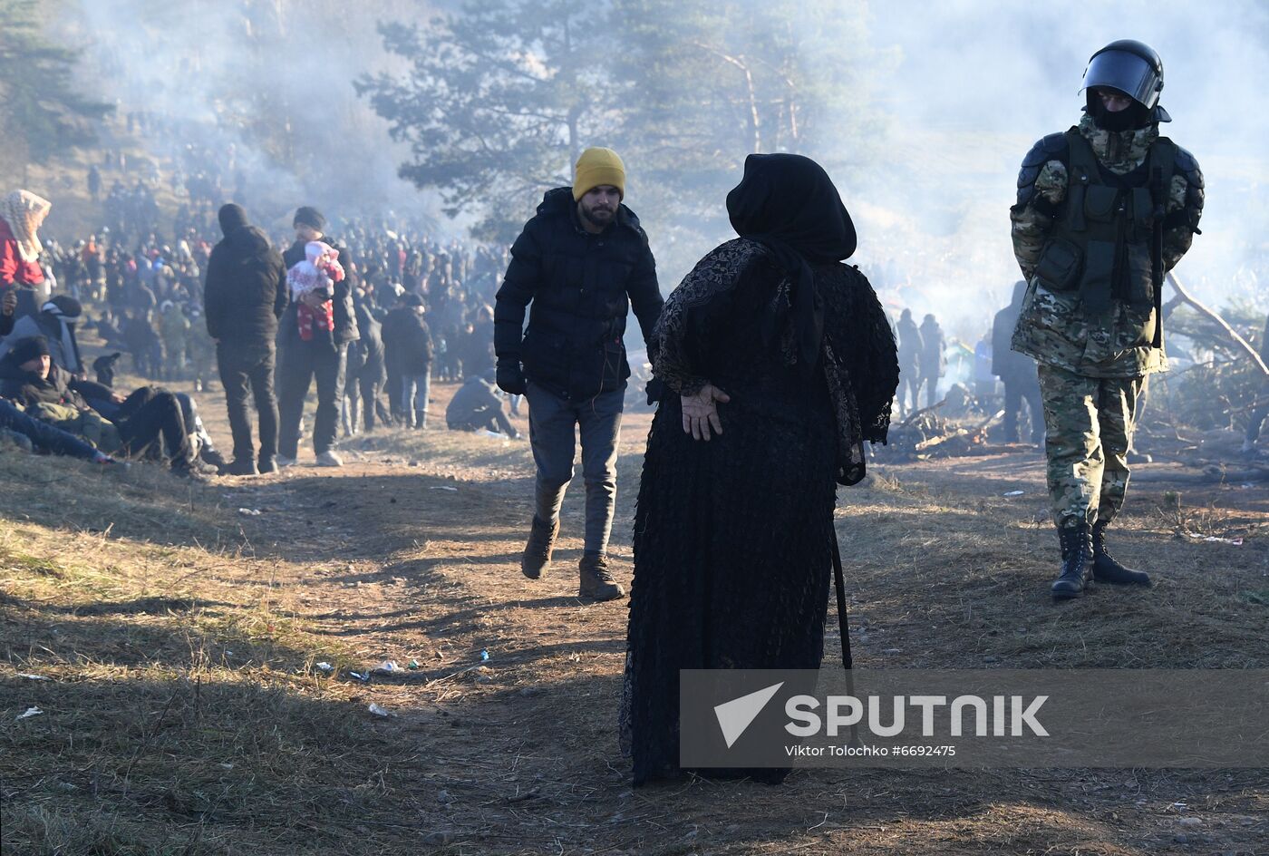 Belarus Poland Border Refugees