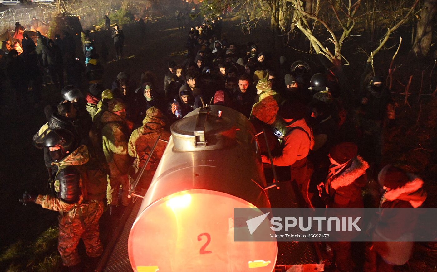 Belarus Poland Border Refugees