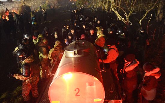 Belarus Poland Border Refugees