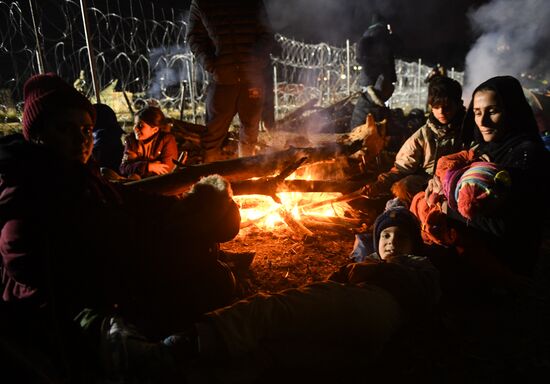 Belarus Poland Border Refugees