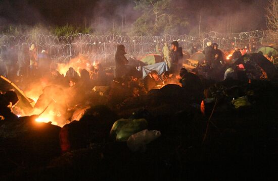 Belarus Poland Border Refugees