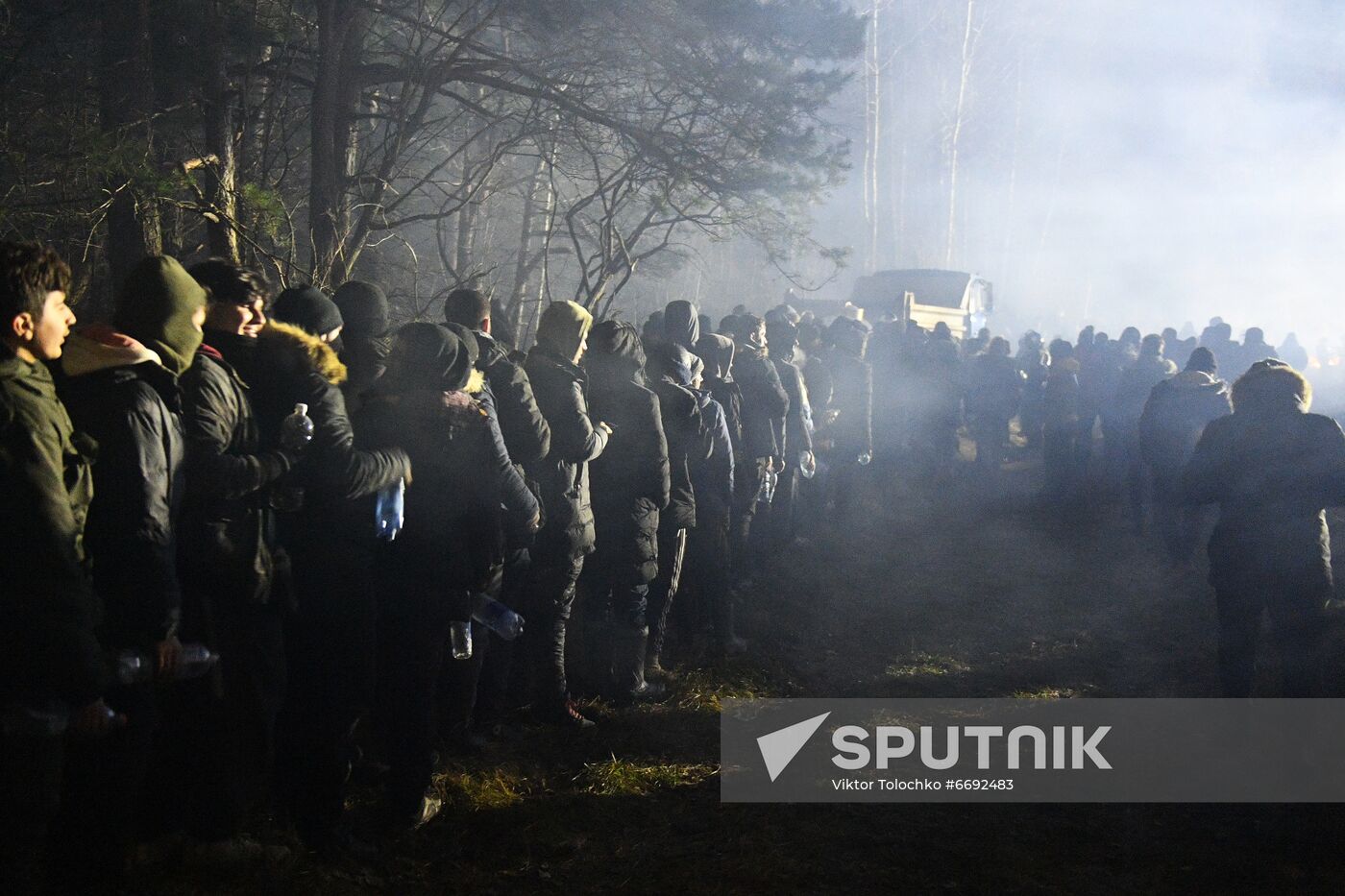 Belarus Poland Border Refugees