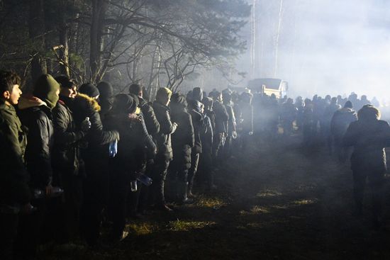 Belarus Poland Border Refugees