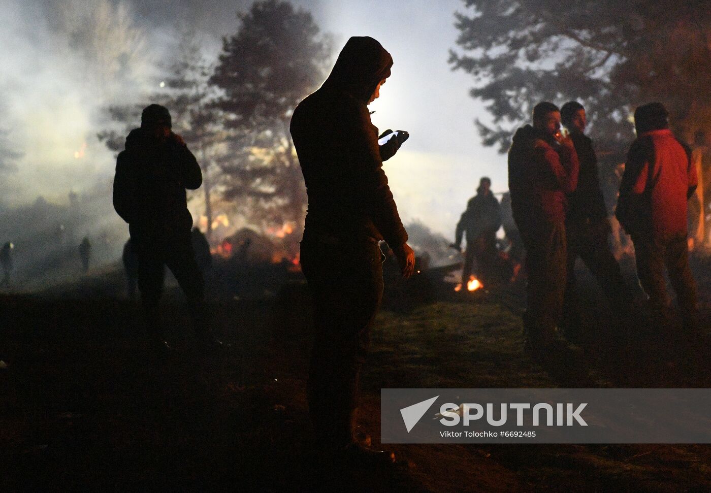 Belarus Poland Border Refugees