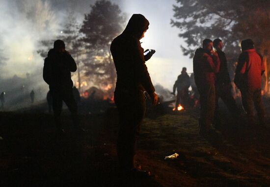 Belarus Poland Border Refugees