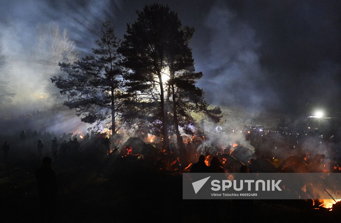 Belarus Poland Border Refugees