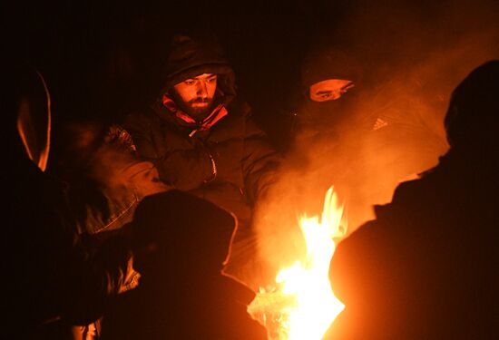 Belarus Poland Border Refugees