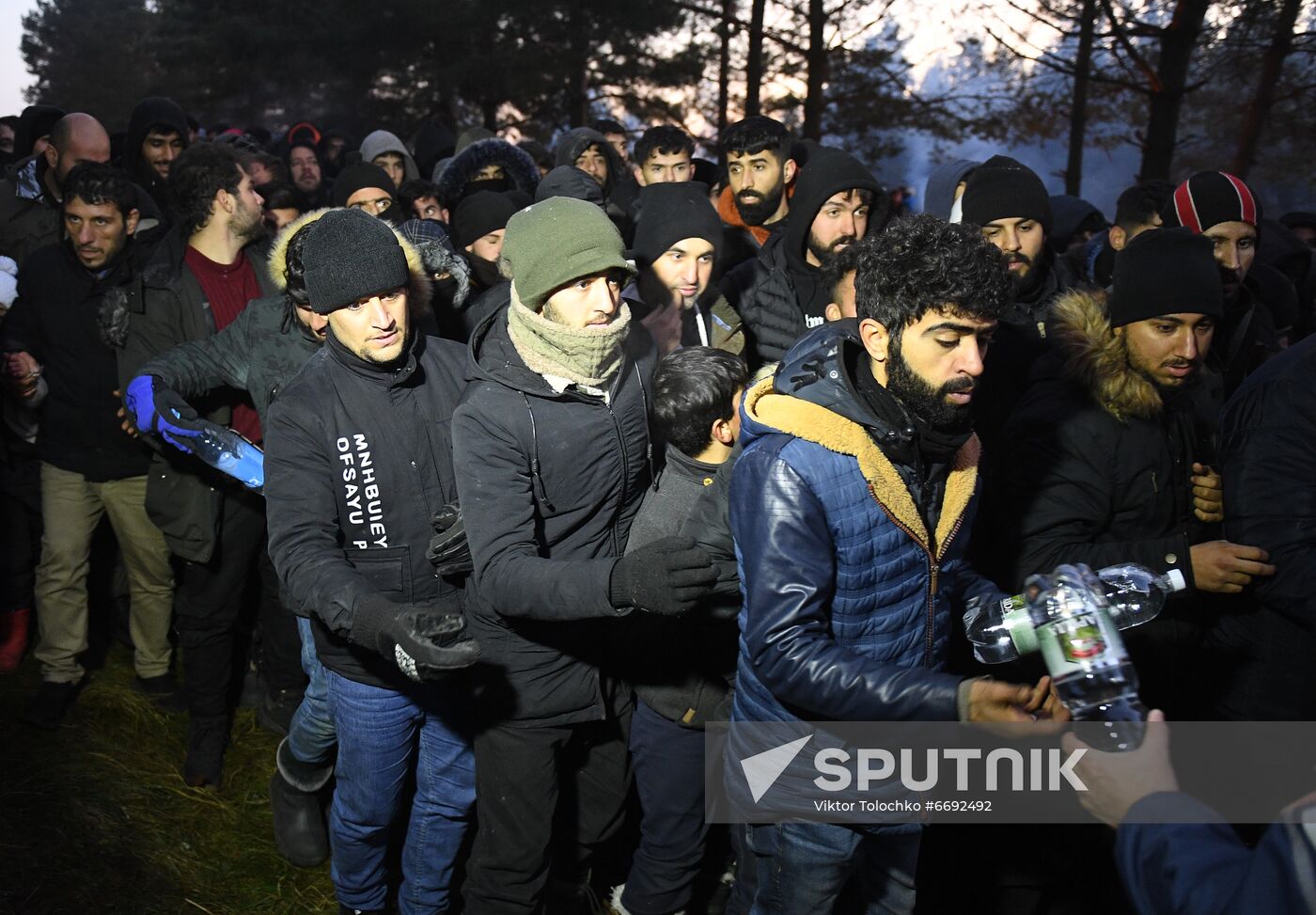 Belarus Poland Border Refugees