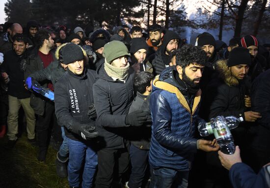Belarus Poland Border Refugees