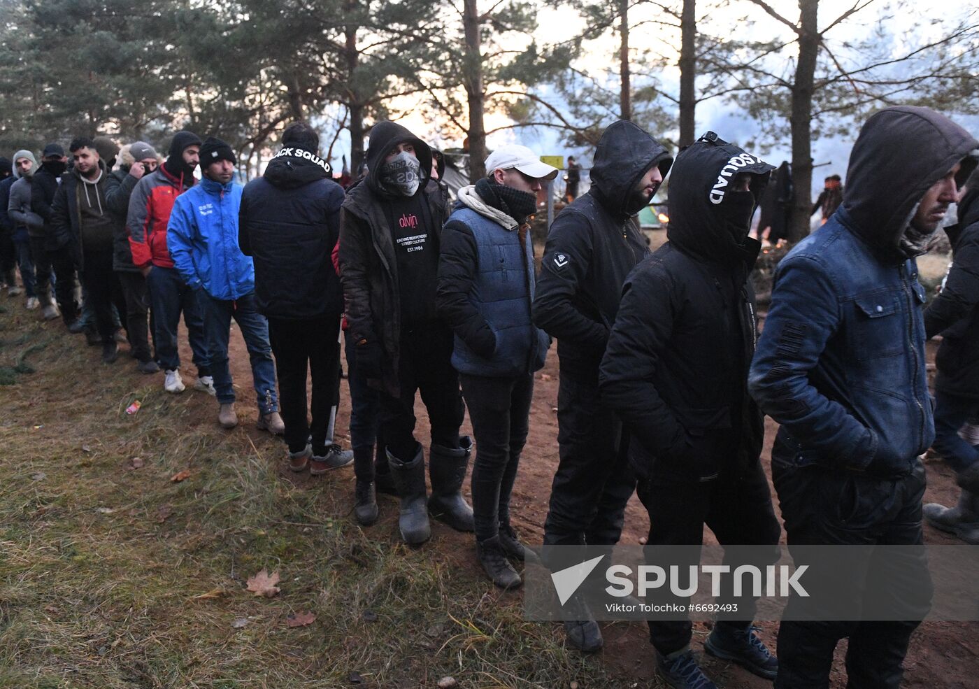 Belarus Poland Border Refugees