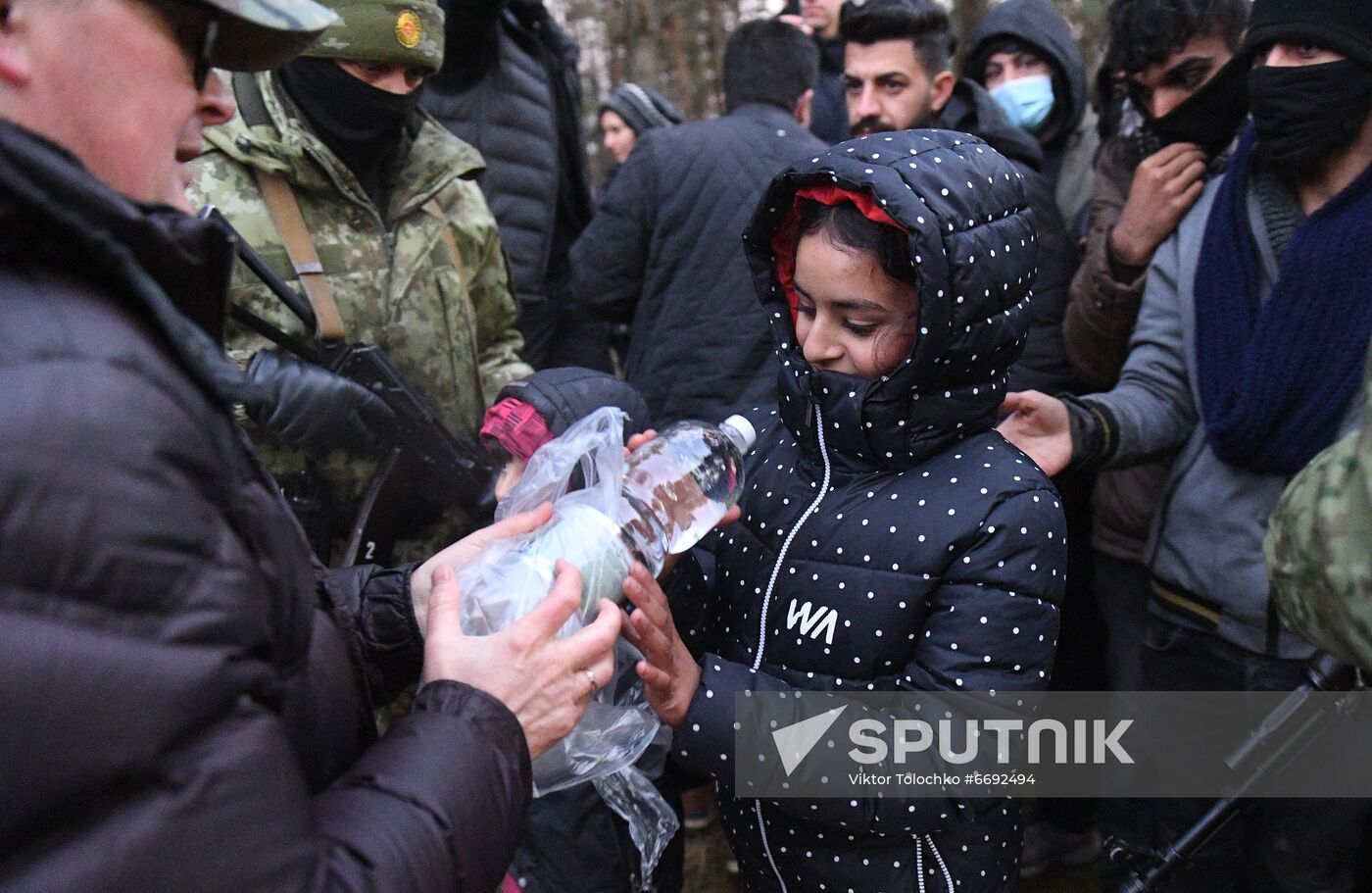 Belarus Poland Border Refugees