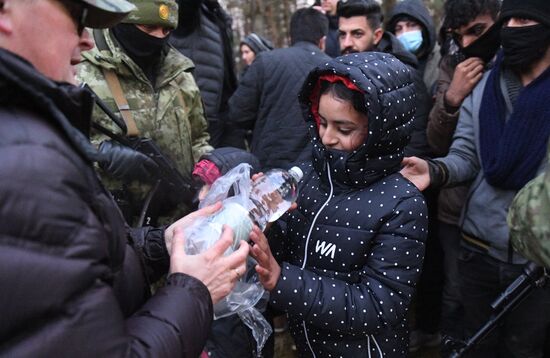 Belarus Poland Border Refugees