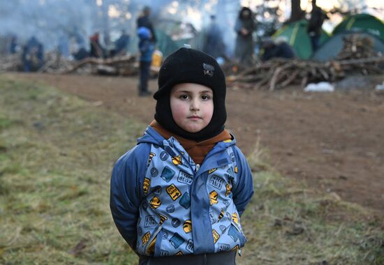 Belarus Poland Border Refugees