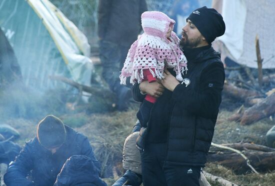 Belarus Poland Border Refugees