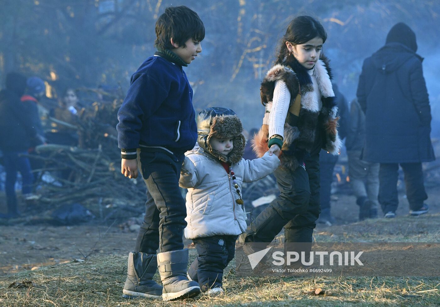 Belarus Poland Border Refugees