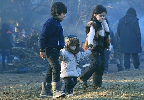 Belarus Poland Border Refugees