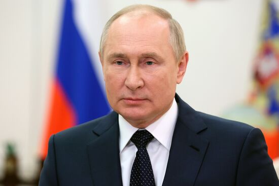 Russia Putin Interior Ministry Personnel Day