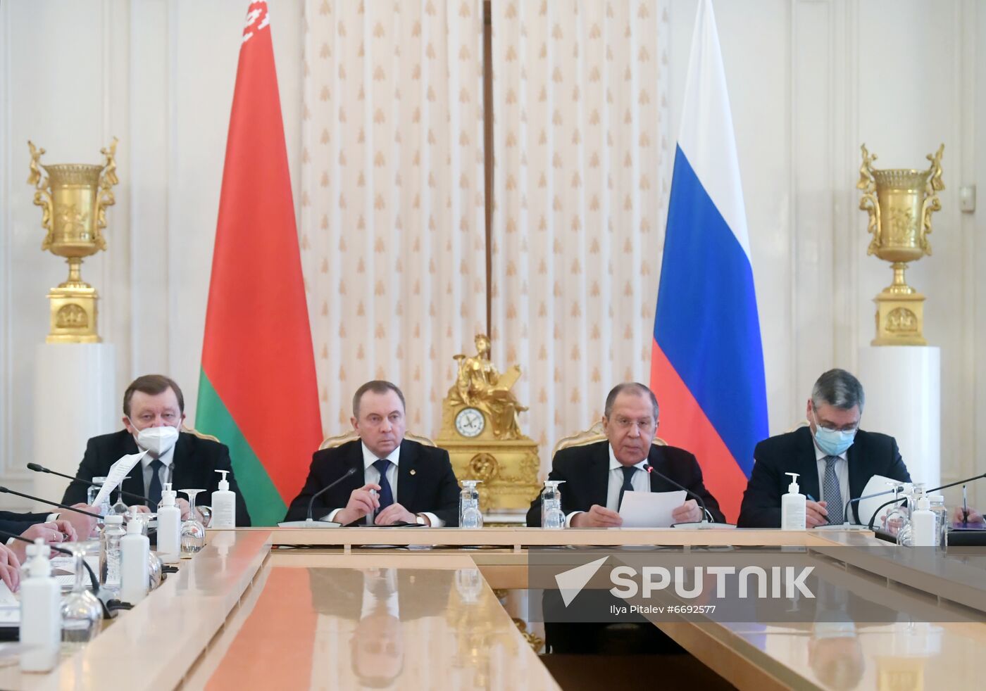 Russia Belarus Foreign Ministries Boards