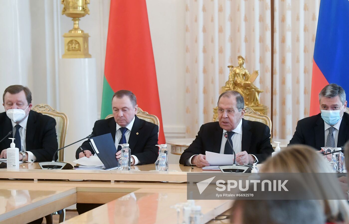 Russia Belarus Foreign Ministries Boards