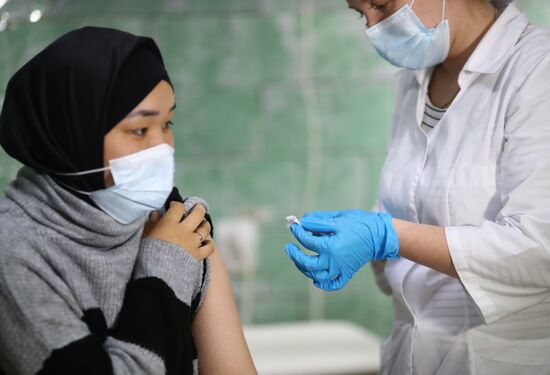 Russia Coronavirus Vaccination