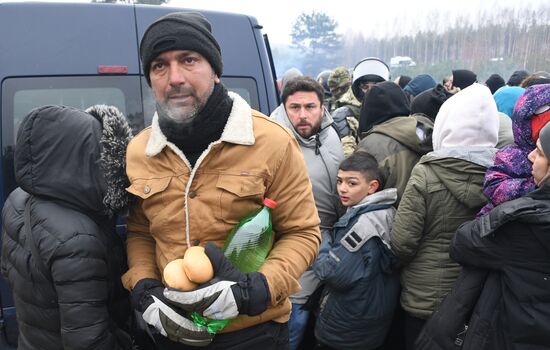 Belarus Poland Border Refugees