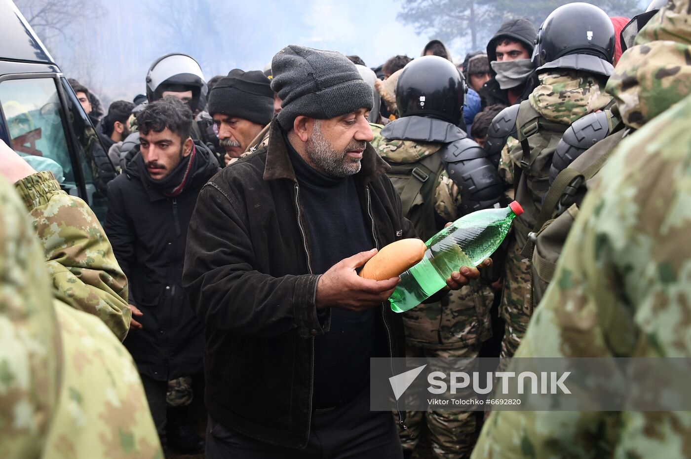 Belarus Poland Border Refugees