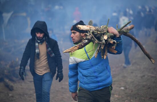 Belarus Poland Border Refugees