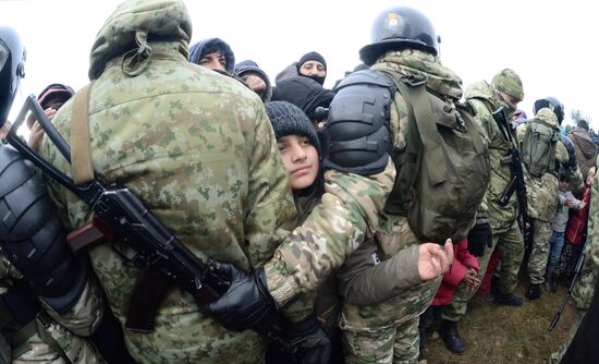 Belarus Poland Border Refugees