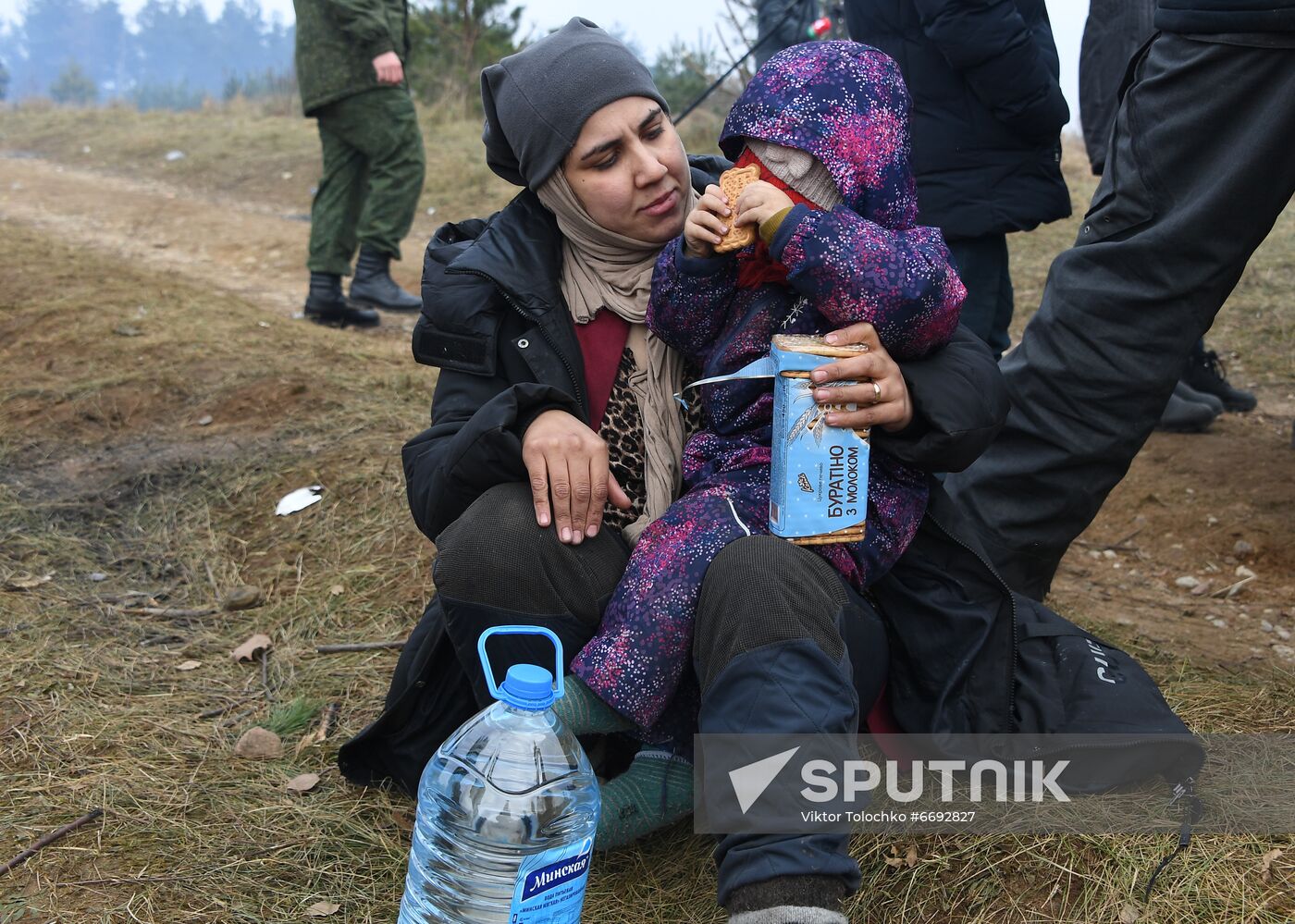 Belarus Poland Border Refugees