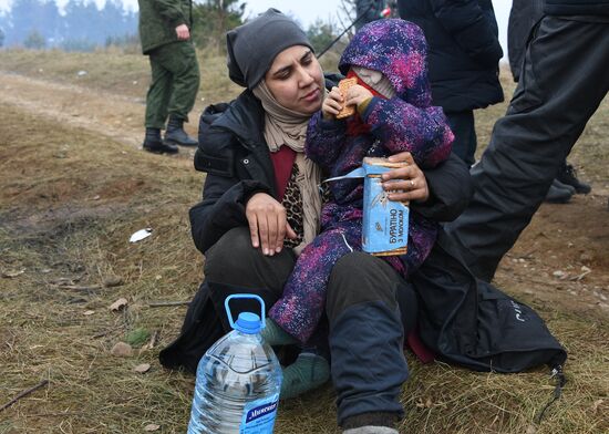 Belarus Poland Border Refugees