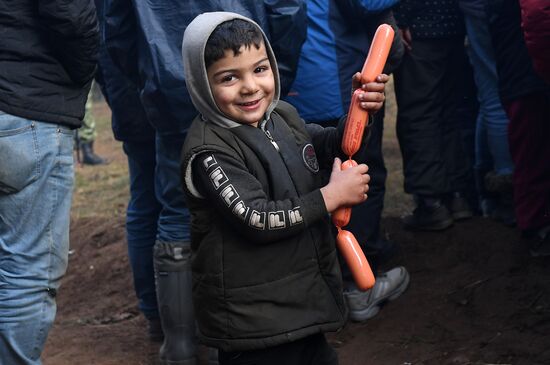 Belarus Poland Border Refugees