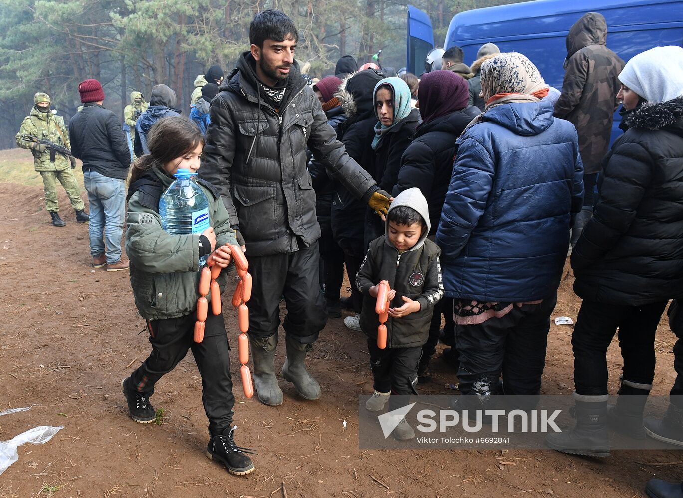 Belarus Poland Border Refugees