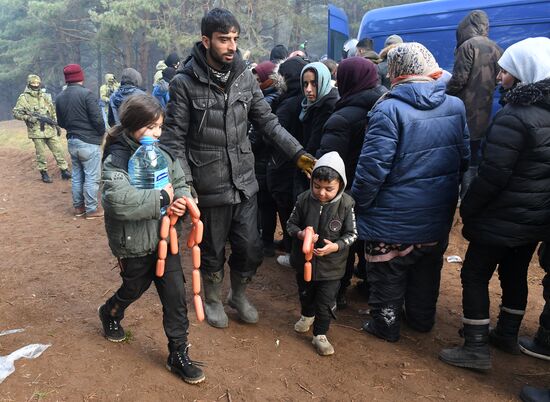 Belarus Poland Border Refugees