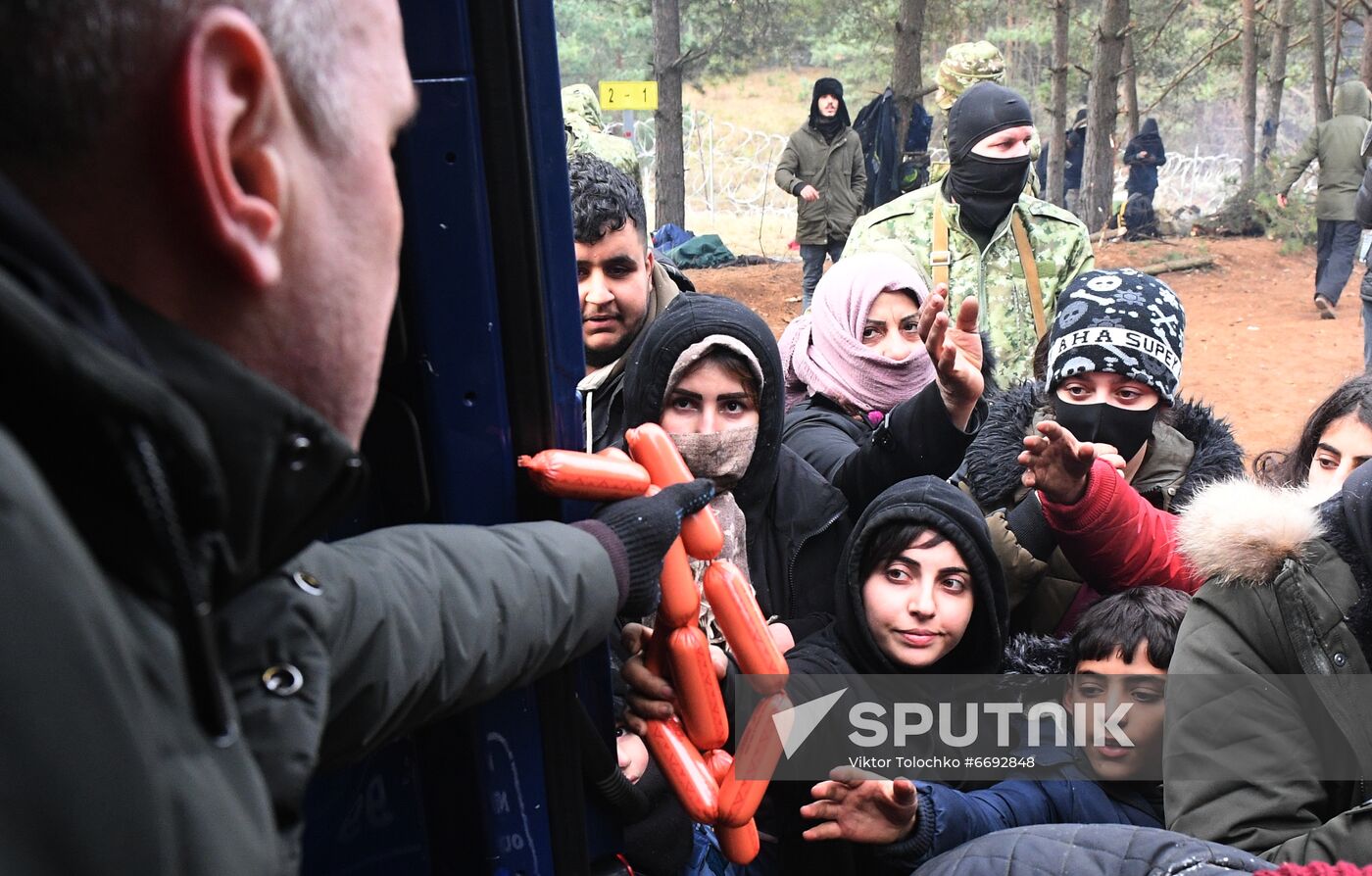 Belarus Poland Border Refugees