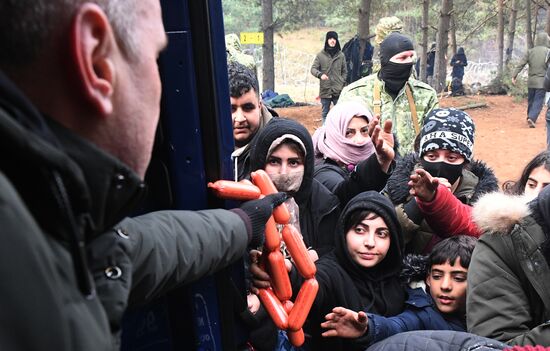 Belarus Poland Border Refugees