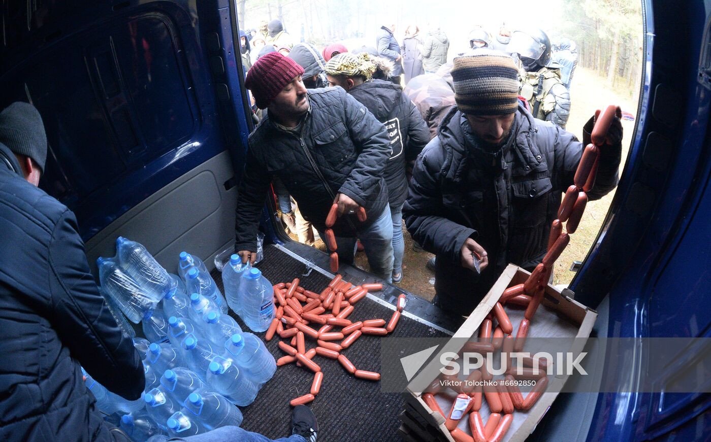 Belarus Poland Border Refugees