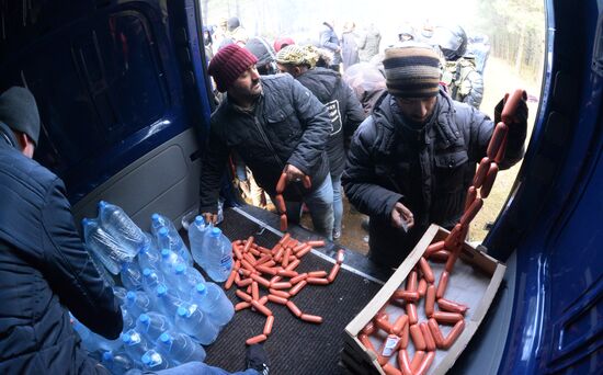 Belarus Poland Border Refugees