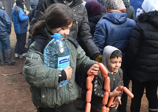 Belarus Poland Border Refugees