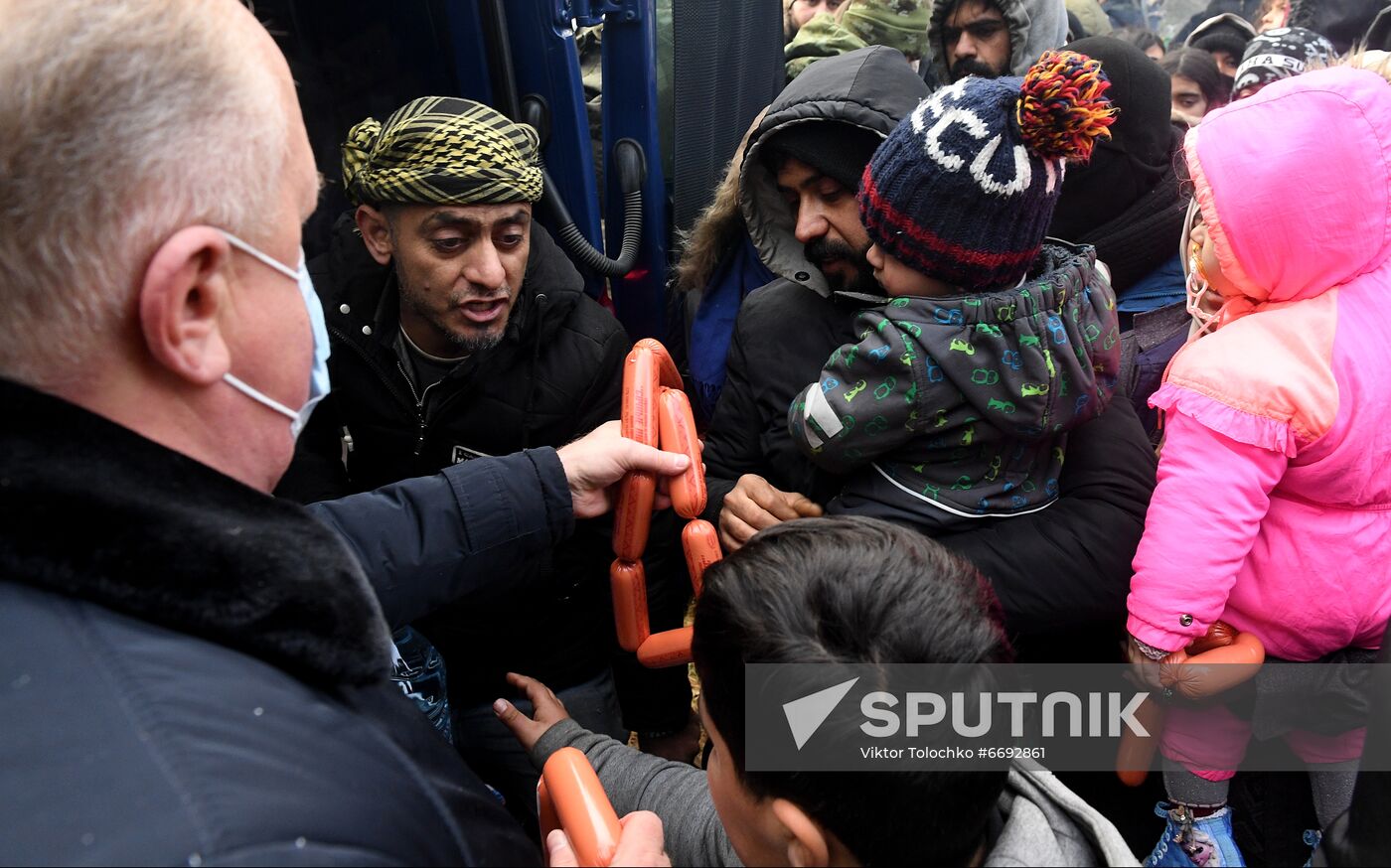 Belarus Poland Border Refugees