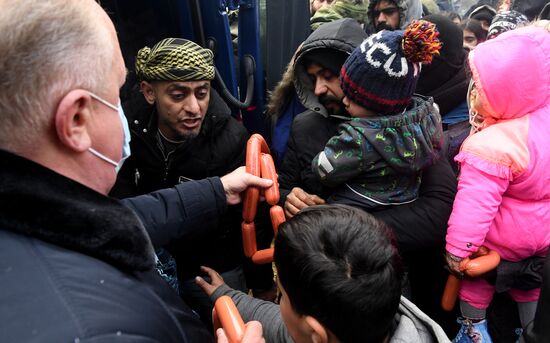Belarus Poland Border Refugees